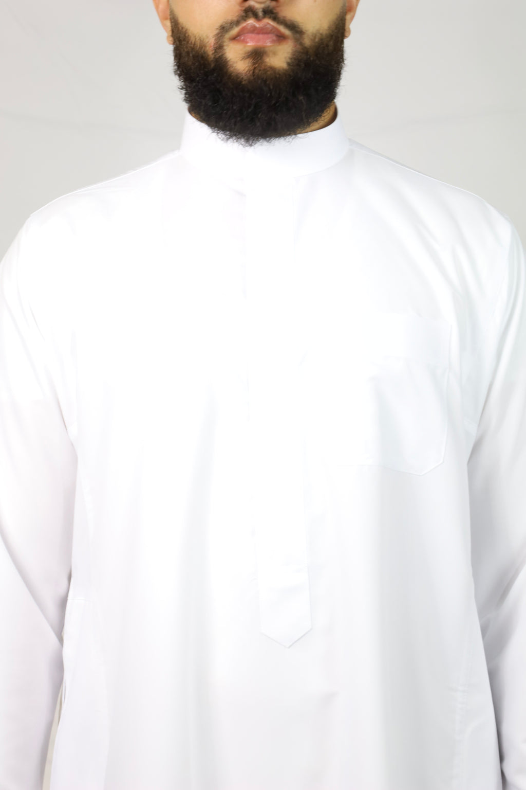 Hijazi White Saudi Thobe